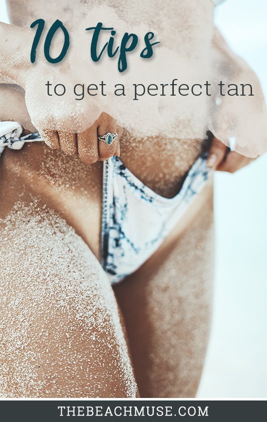 10 tips to get a perfect tan