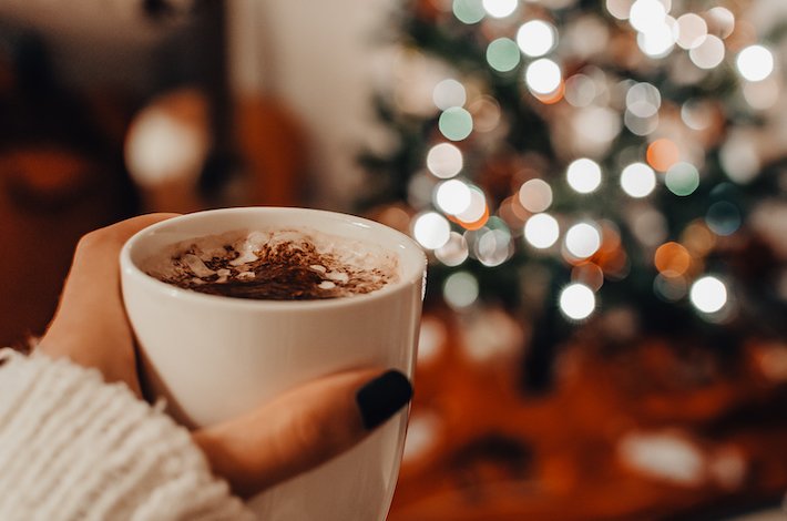 Winter hot chocolate