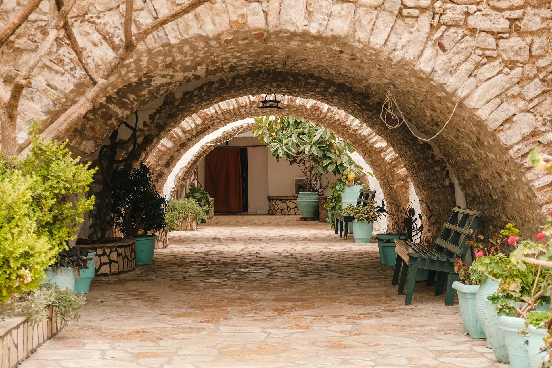 Monastery Paleokastritsa Monastery Paleokastritsa