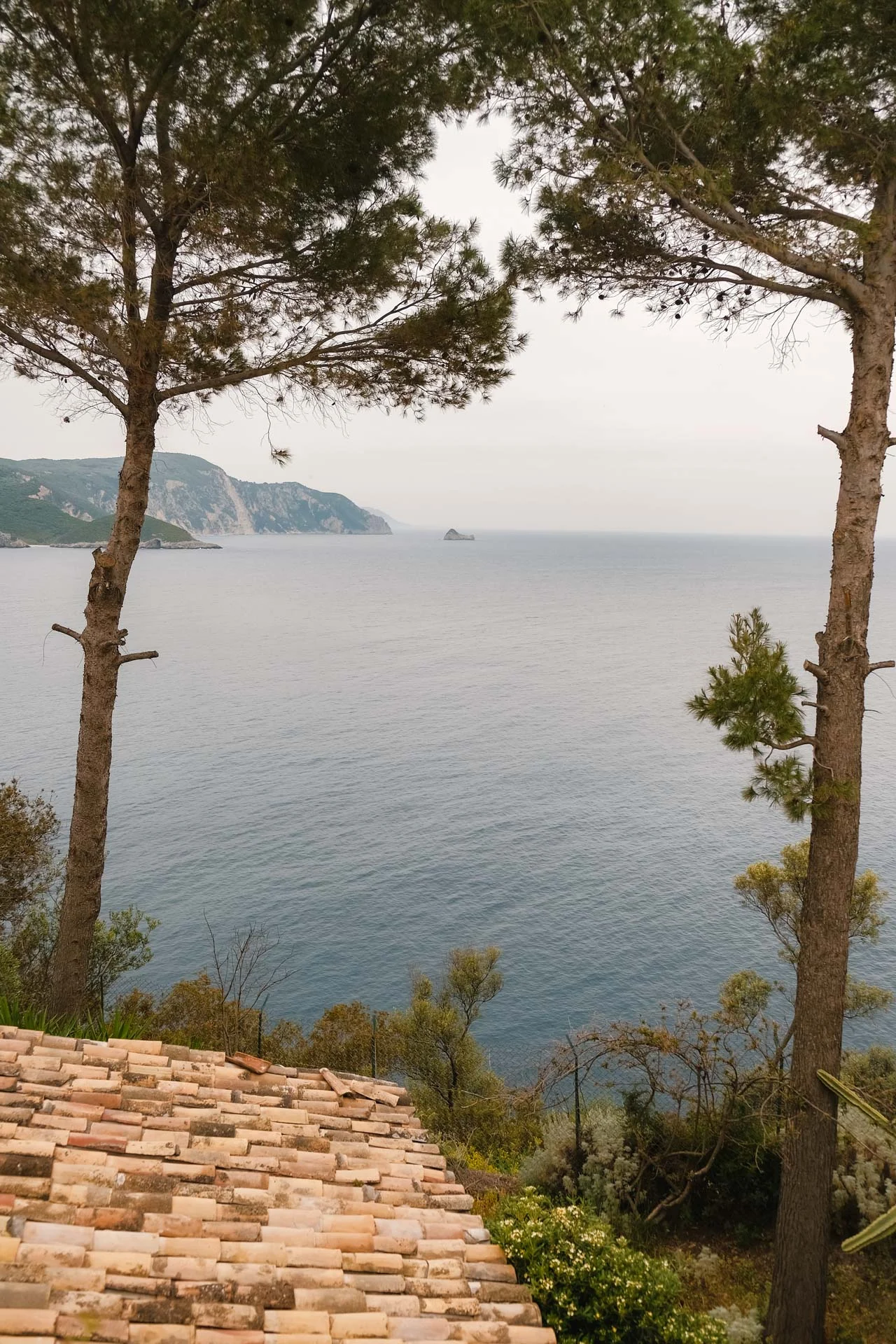 View from the Monastery of Paleokastritsa View from the Monastery of Paleokastritsa