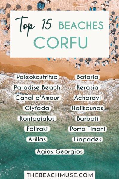 Top 15 beaches in Corfu, Greece - The Beach Muse