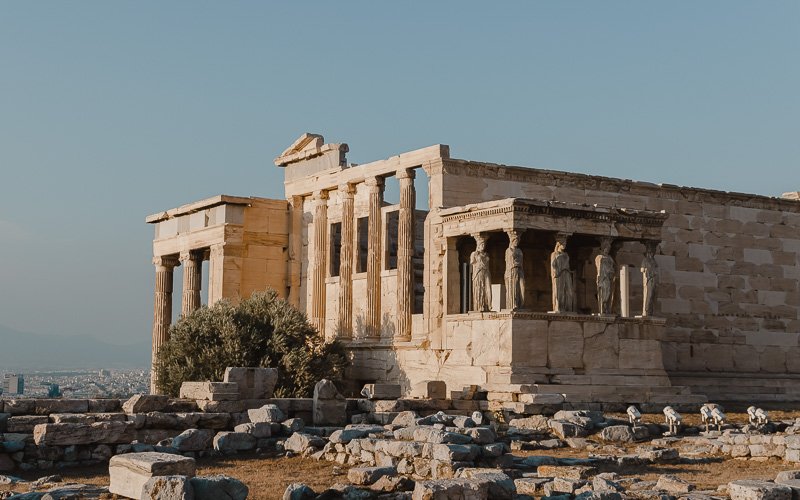 Erechteion Acropolis - what not to do in Athens Greece