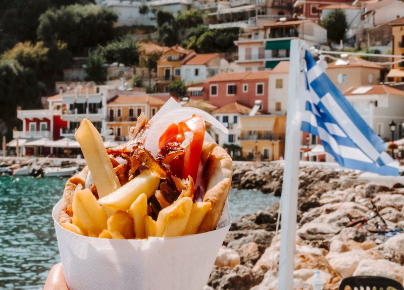 Greek hotsell kebab gyros