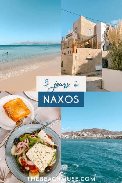 3 jours à Naxos Que faire à Naxos : itinéraire de 3 jours à Naxos en septembre