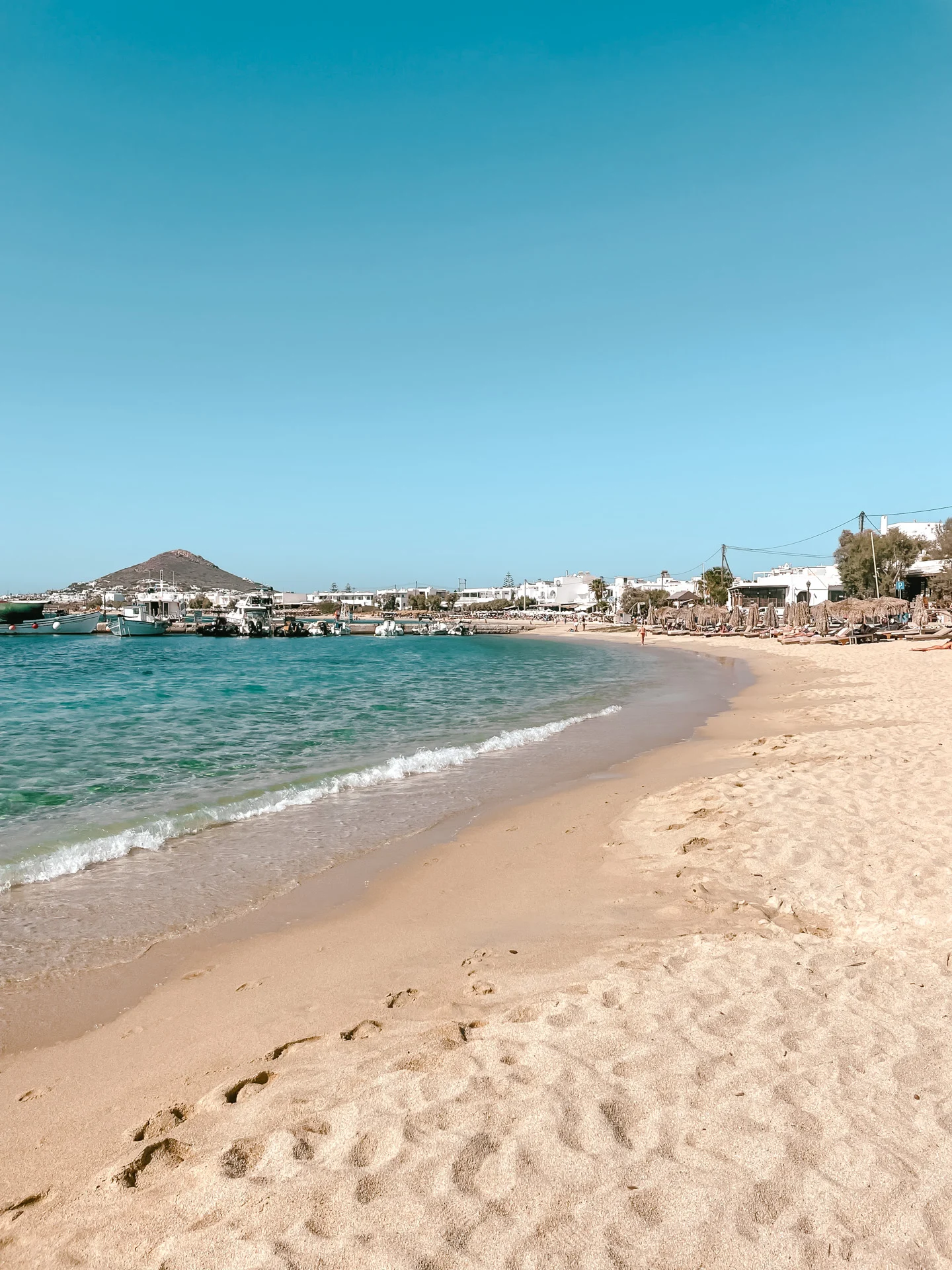Agia Anna Beach Naxos Que faire à Naxos : plage Agia Anna