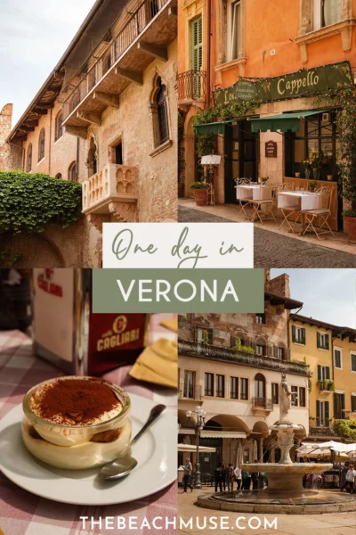 One day in Verona, Italy One day in Verona