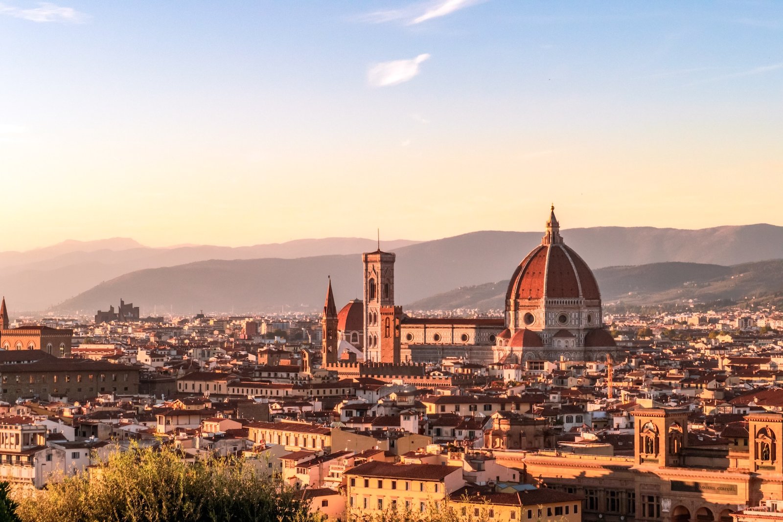 Florence Italie Les plus belles destinations de la Méditerranée : Florence en Italie
